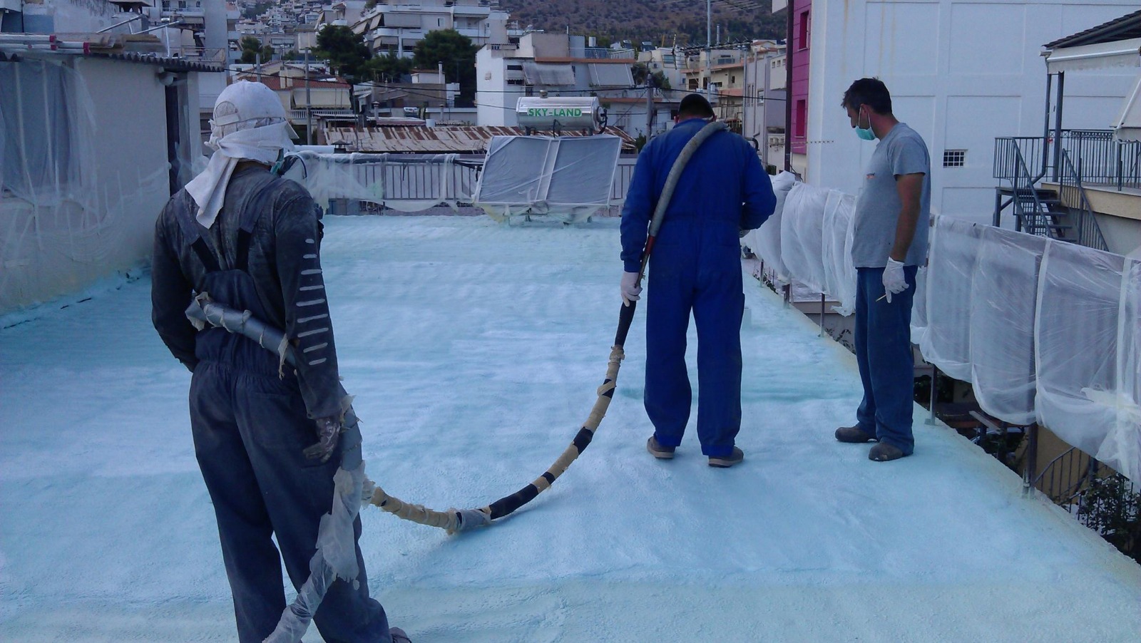 شركة عزل اسطح بالاسياح